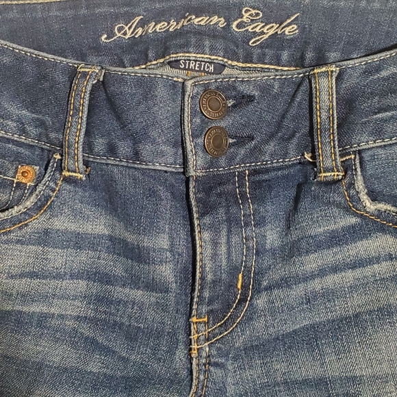American Eagle "Artist" Stretch Denim Jeans Size 6 - Picture 5 of 8